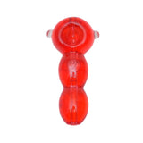 Dokha Triple Bubble Glass Smoking Pipe 10.5cm | Shisha Glass
