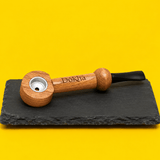 Dokha Wooden Desire Billiard Pipe 10.5cm | Shisha Glass