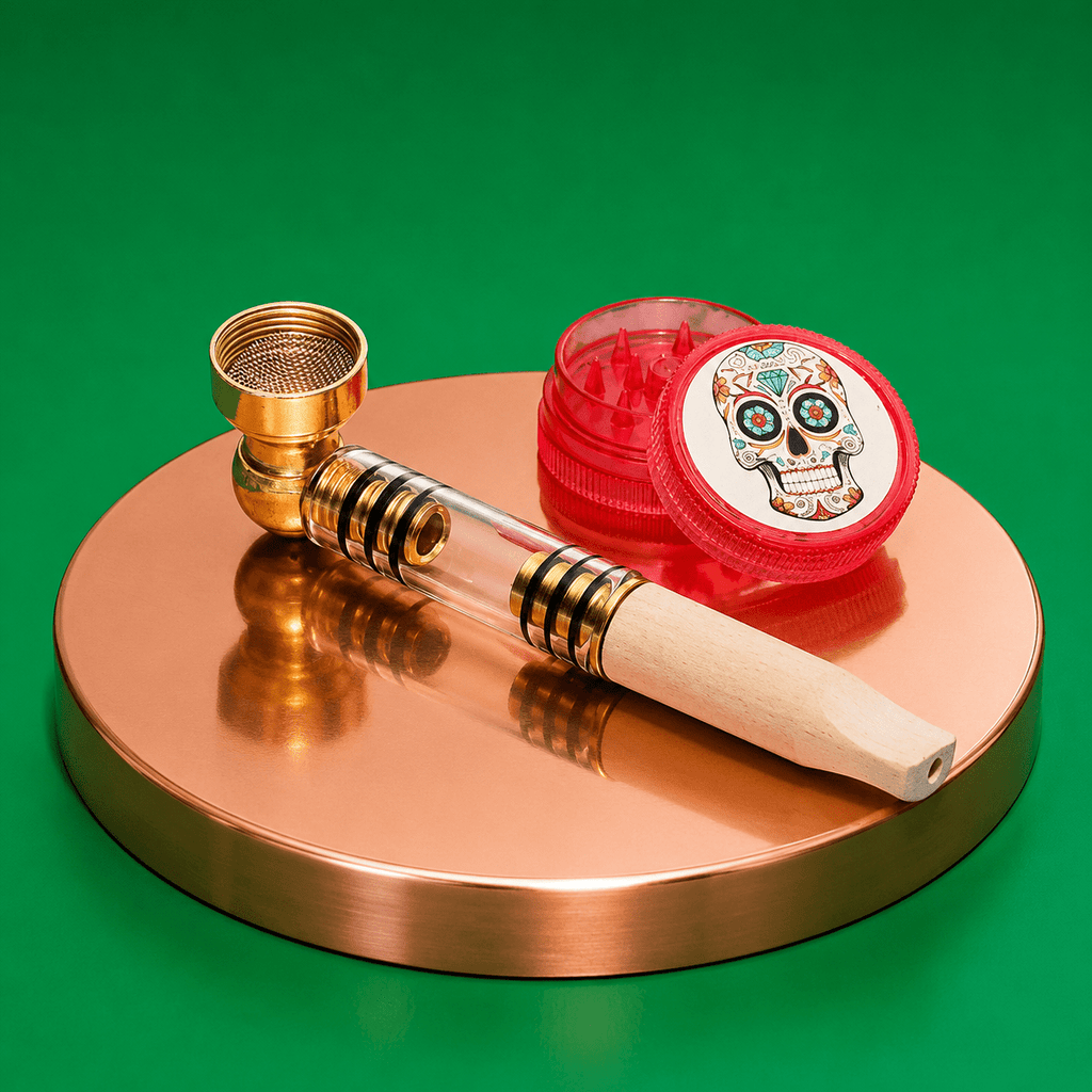 Dokha Wooden Pocket Billiard Pipe 9.5cm | Shisha Glass