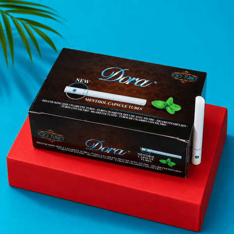 Dora King Size Menthol Tubes | Shisha Glass