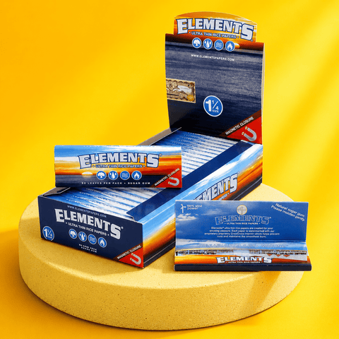 Elements 1 1/4 Rolling Papers | Shisha Glass