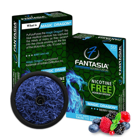 Fantasia NIC - FREE MAGIC DRAGON Hookah Shisha Flavor 50g | Shisha Glass