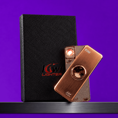 Finger Spinner Coil Electric Lighter By Kiwi Lighter | Shisha Glass