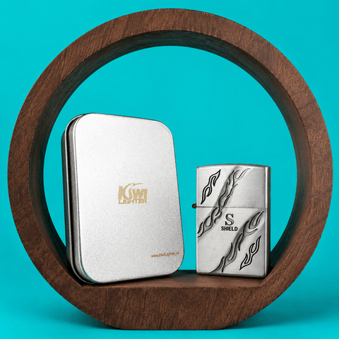 Flint Kiwi Lighter 6028 | Shisha Glass