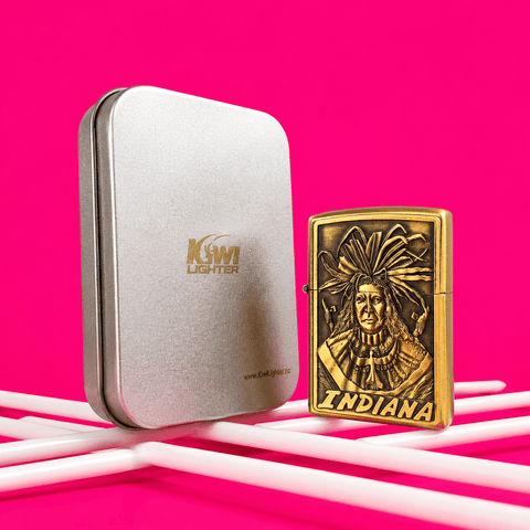 Flint Kiwi Lighter 6043 | Shisha Glass