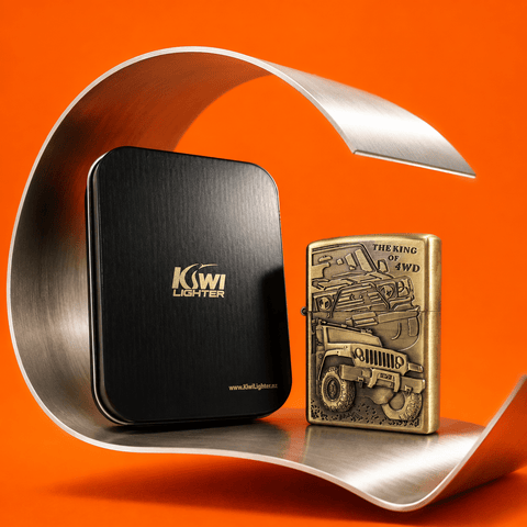 Flint Kiwi Lighter 6053 | Shisha Glass