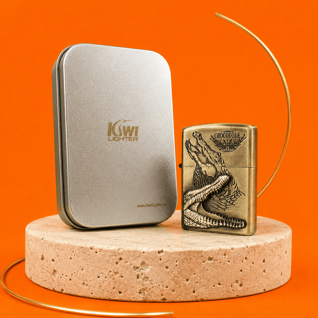 Flint Kiwi Lighter 6083 | Shisha Glass