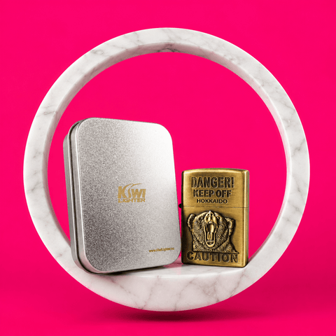 Flint Kiwi Lighter 6231 | Shisha Glass