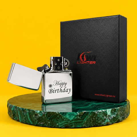Flint Kiwi Lighter 754 | Shisha Glass