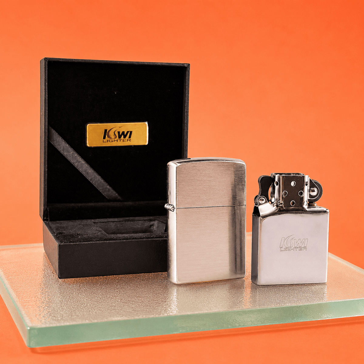 Flint Kiwi Lighter 758 | Shisha Glass