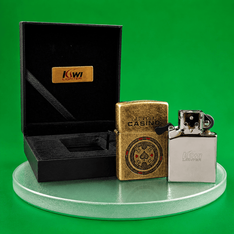 Flint Kiwi Lighter 759 | Shisha Glass