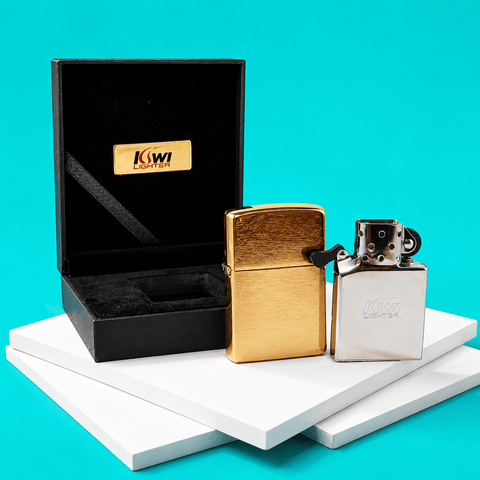 Flint Kiwi Lighter 766 | Shisha Glass