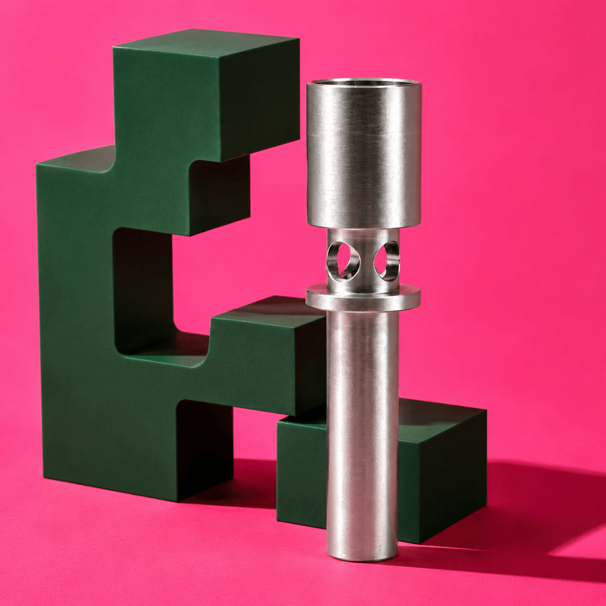 Flux Titanium Concentrate with Holes 14.5mm | Shisha Glass