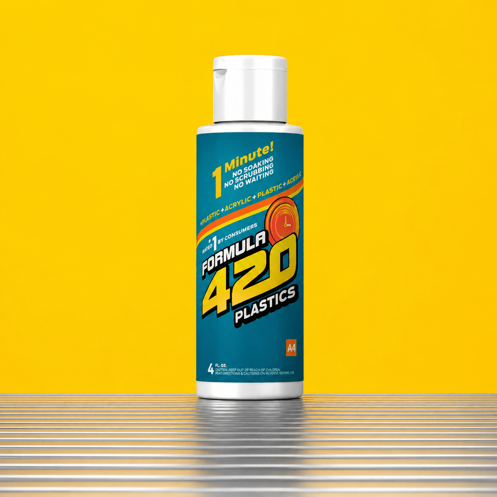 Formula 420 Plastic & Acrylic Cleaner 4oz | Shisha Glass