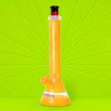 Glass Beaker Base Waterpipe with Ice Catcher 41cm | Shisha Glass