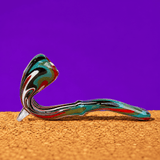 Glass Colorful Sherlock Smoking Pipe 16cm | Shisha Glass