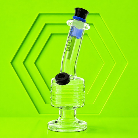 Glass Round Base Barrel Mini Waterpipe 12.5cm | Shisha Glass