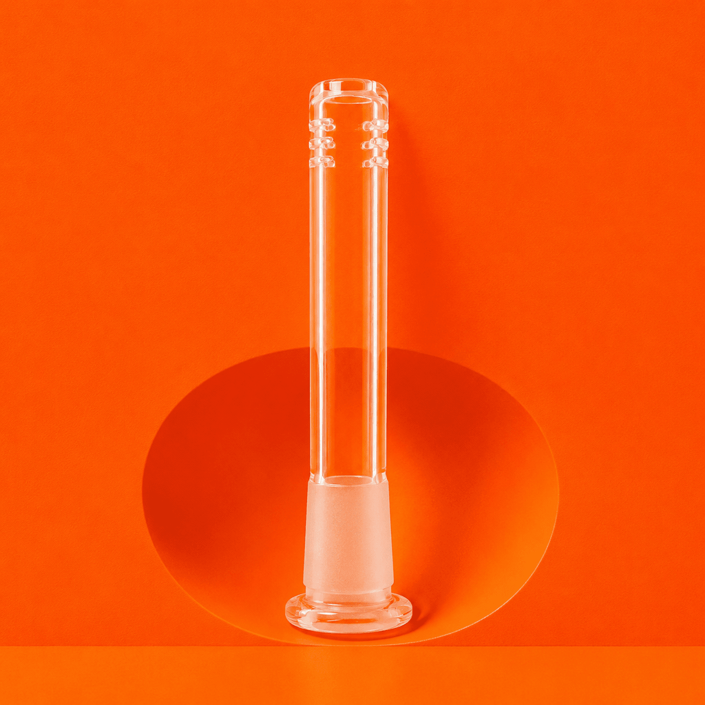 Glass Shisha Stem 18mm/14mm Flush Mount Glass 13.5cm | Shisha Glass