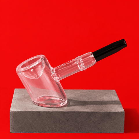 Glass Standing Spoon Smoking Pipe 13cm | Shisha Glass