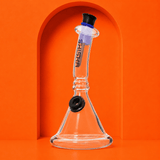 Glass Wide Beaker Base Mini Waterpipe 12cm | Shisha Glass