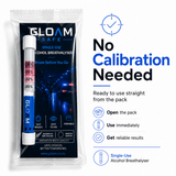 Gloam Single Use Breathalyser 1pc | Shisha Glass