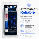 Gloam Single Use Breathalyser 1pc | Shisha Glass