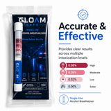 Gloam Single Use Breathalyser 1pc | Shisha Glass