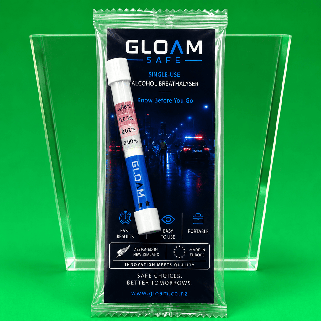 Gloam Single Use Breathalyser 1pc | Shisha Glass