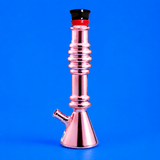 Glossy Colour Beaker Base Mini Glass Waterpipe 25cm | Shisha Glass