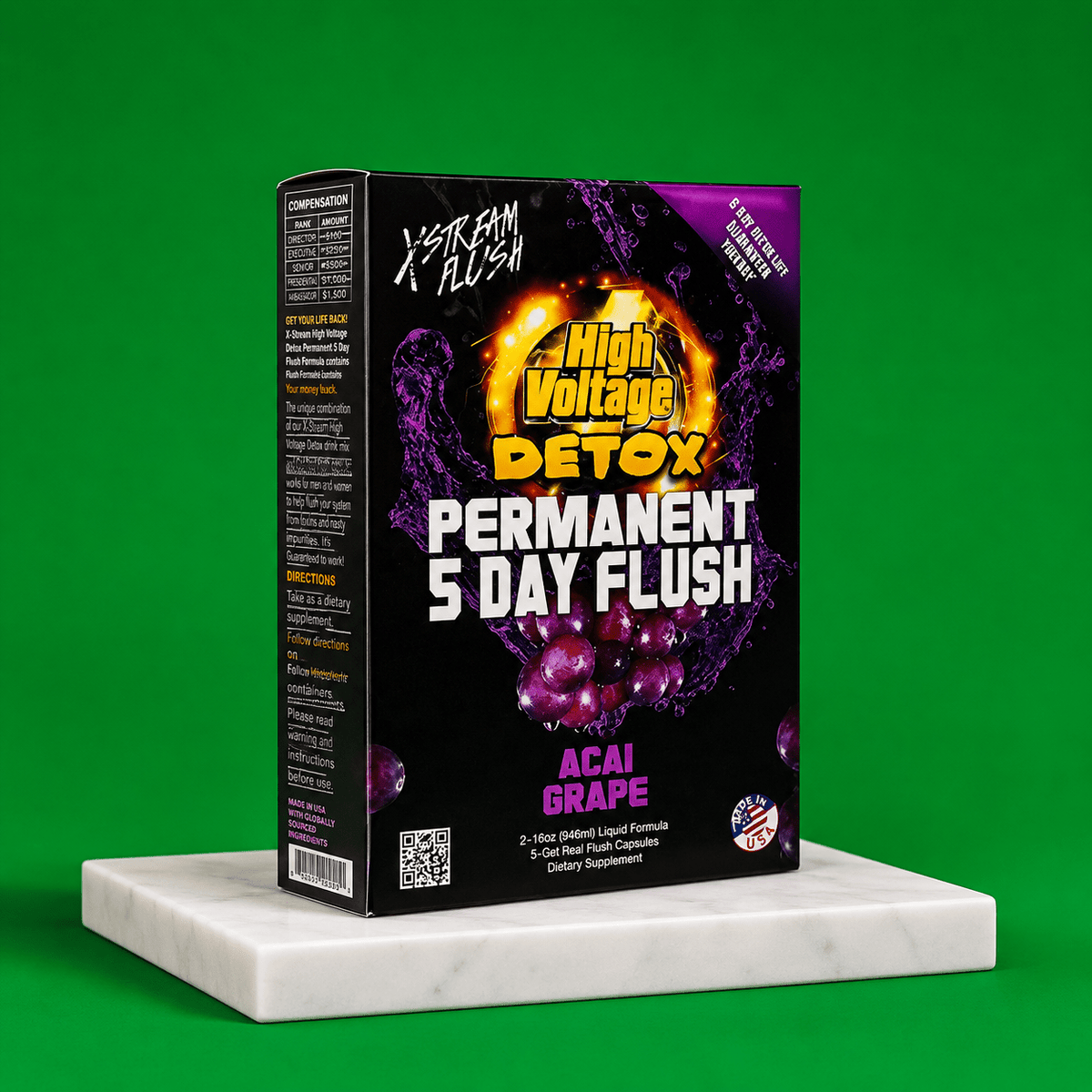 High Voltage Detox Permanent 5 Day Flush | Shisha Glass