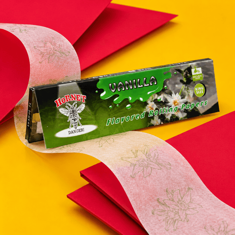 Hornet Flavored Rolling Paper King Size - Vanilla | Shisha Glass