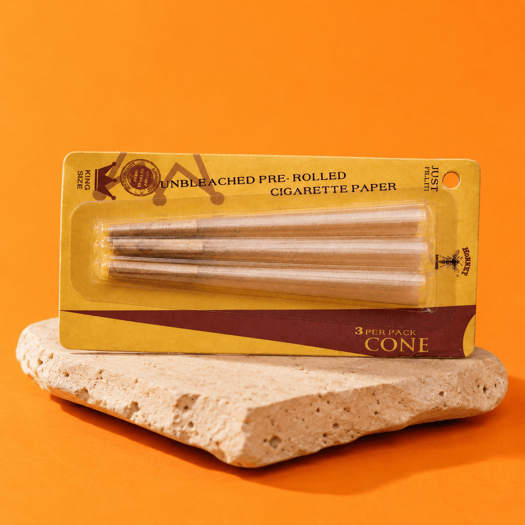 Hornet Natural Pre-Rolled Cones King Size 3pks | Shisha Glass