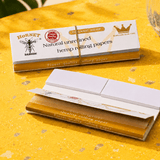 Hornet Organic Hemp White King Size Slim Rolling Paper + Tips | Shisha Glass