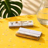 Hornet Organic Hemp White King Size Slim Rolling Paper + Tips | Shisha Glass