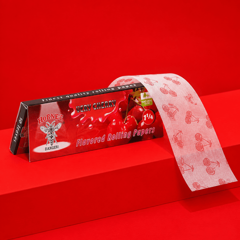 Hornet Rolling Paper 1 1/4 - Very Cherry | Shisha Glass