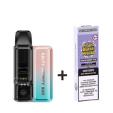 [Ice Edition] Peach Pear Disposable Vape + 2 x Replacement Pods COMBO | Shisha Glass