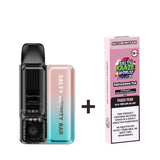 [Ice Edition] Peach Pear Disposable Vape + 2 x Replacement Pods COMBO | Shisha Glass