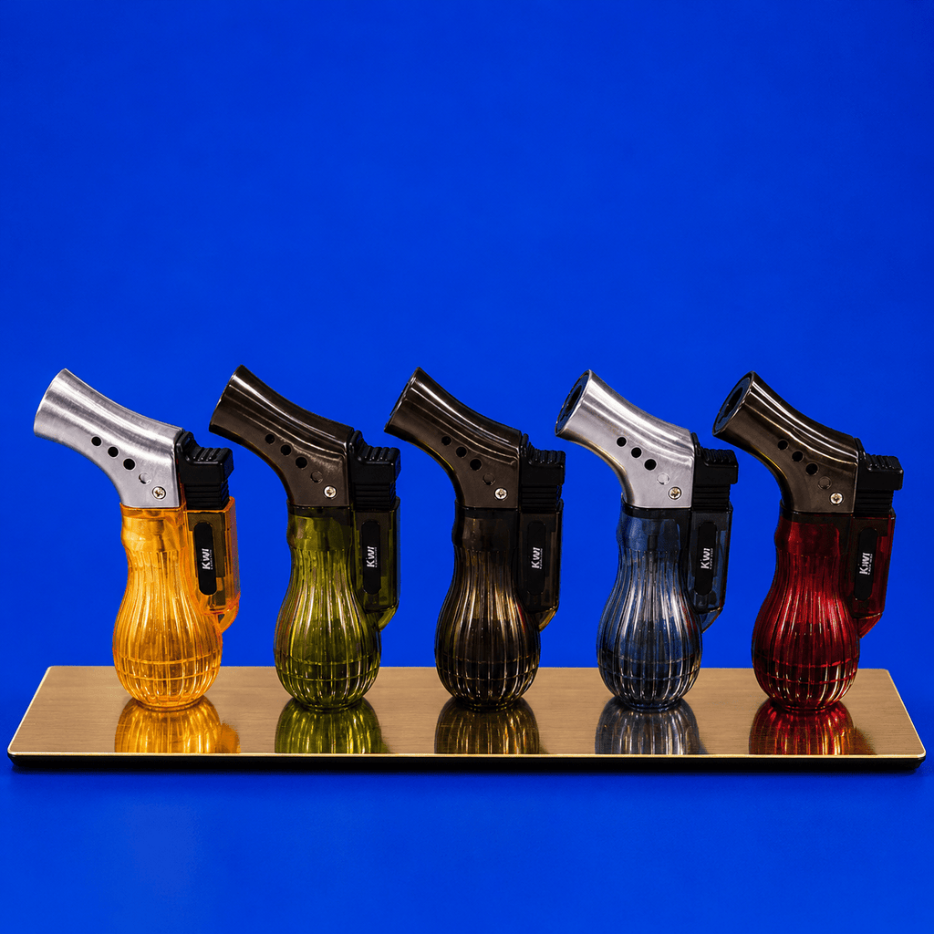 Jet Flame Kiwi Lighter Premium JJ18 | Shisha Glass