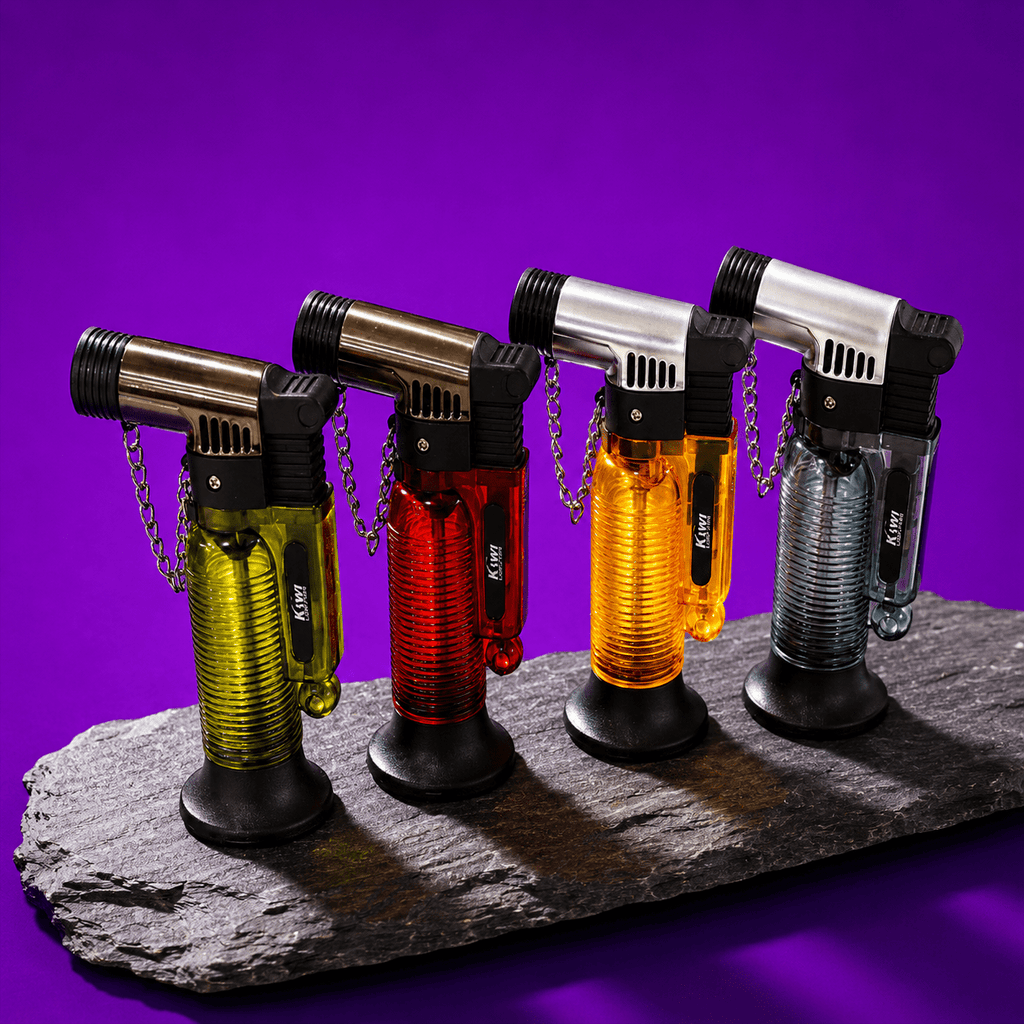 Jet Flame Kiwi Lighter Premium JJ19 | Shisha Glass