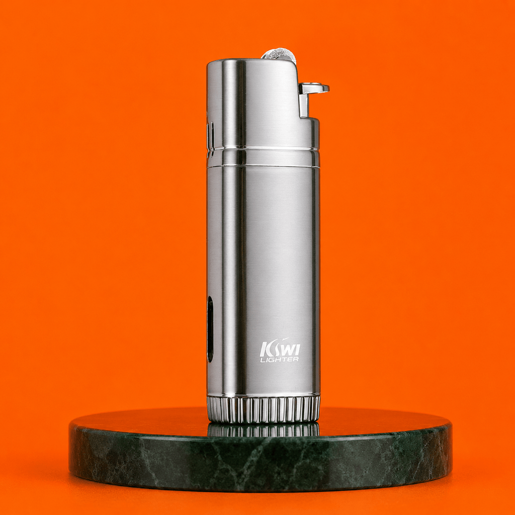 Jet Flame Kiwi Lighter Premium JJ3 | Shisha Glass
