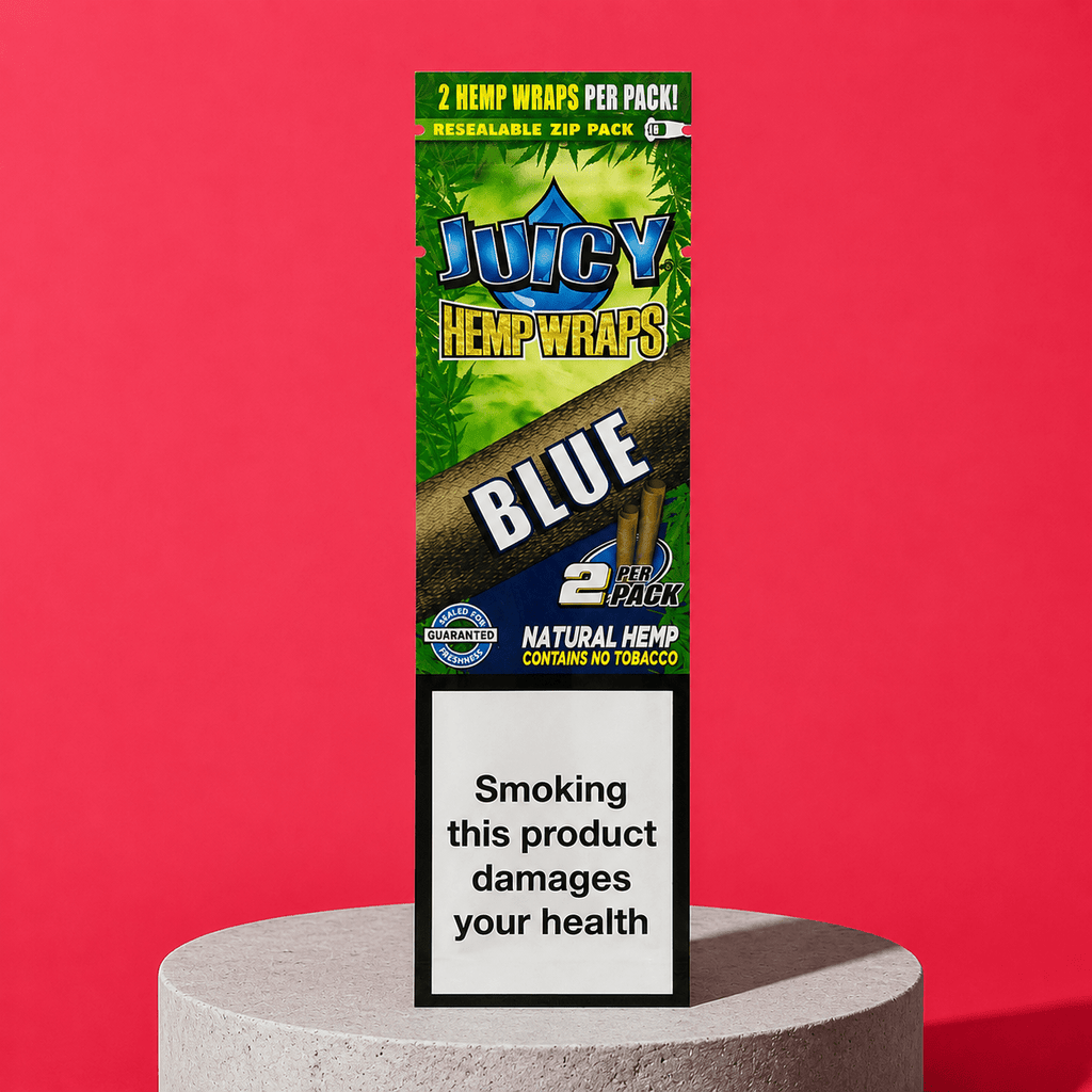 Juicy Hemp Wrap blue | Shisha Glass