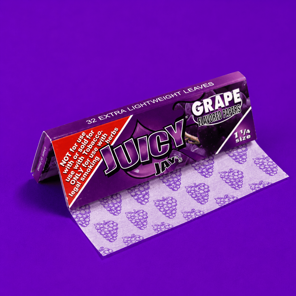 Juicy Jay Grape 1 1/4 Paper | Shisha Glass