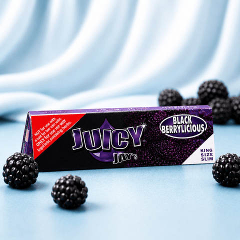 Juicy Jay's Black Berry Licious Paper | Shisha Glass
