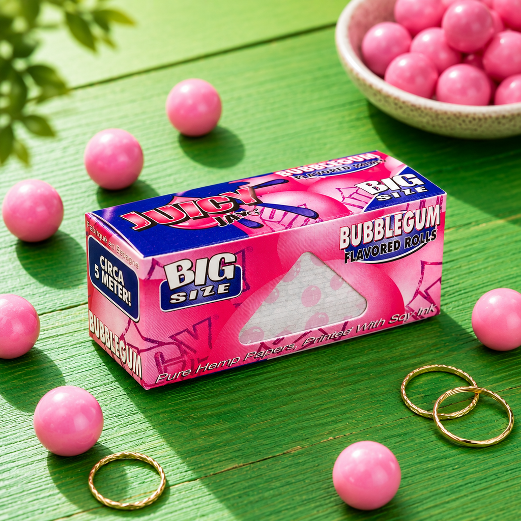 Juicy jay's Bubblegum 5mt Roll | Shisha Glass