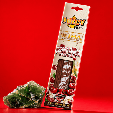 Juicy Jay's Cherry Vanilla Incense Sticks | Shisha Glass