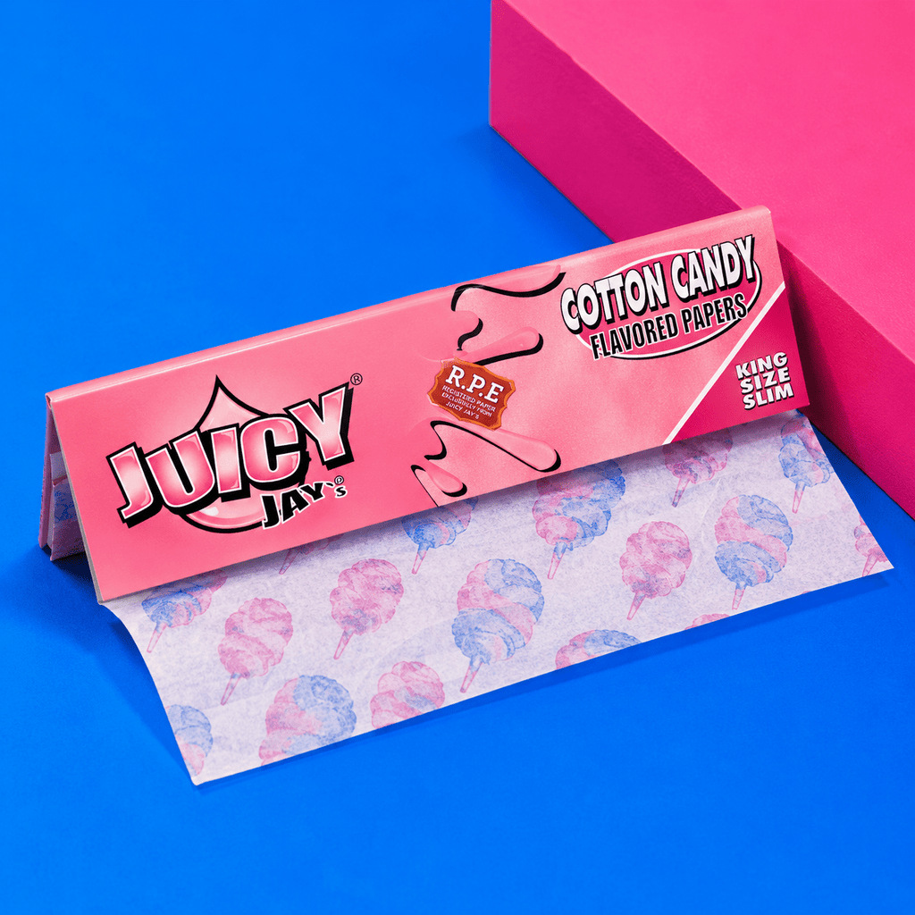 Juicy Jay's Cotton Candy King Size Paper's | Shisha Glass