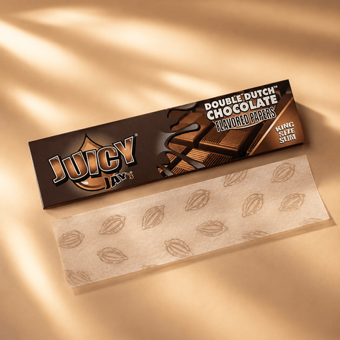 Juicy Jay's Double Dutch Chocolate King Size (Slim) Paper | Shisha Glass
