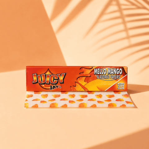 Juicy Jay's Mello Mango King Size (Slim) Paper | Shisha Glass