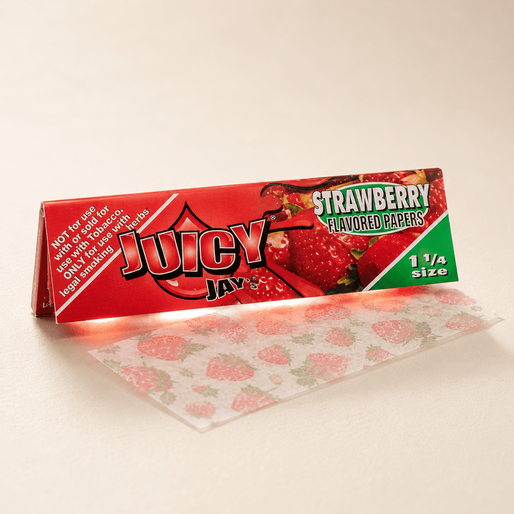 Juicy Jay's Strawberry 1 1/4 Paper | Shisha Glass