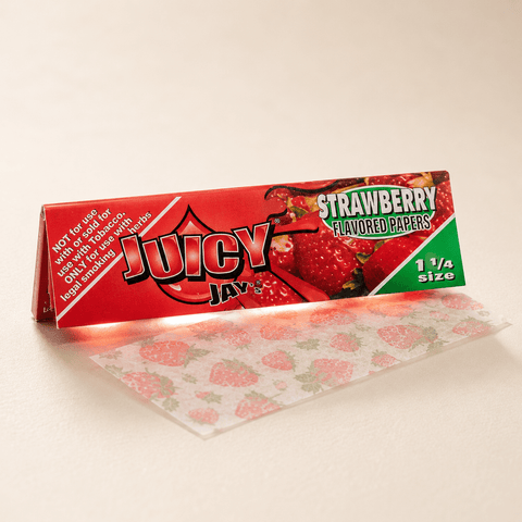 Juicy Jay's Strawberry 1 1/4 Paper | Shisha Glass